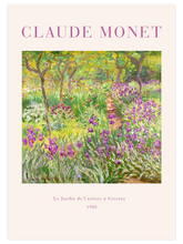 Monet The Artist's Garden at Giverny - Art Print